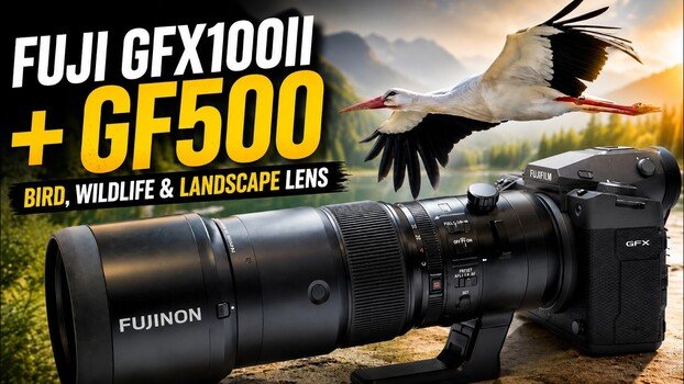 The Fujinon GF 500mm f/5.6 on the Fuji GFX 100 II: A Real-World Test Worth Seeing