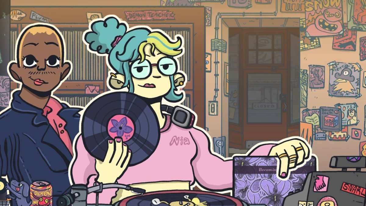 Wax Heads review: a cozy record store management game with a lot of heart