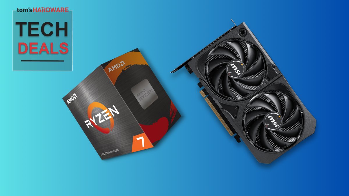 AMD Ryzen 7 5800X and Nvidia RTX 5060 combo is only $439 — deal includes a free CPU cooler, totaling out to $150 in savings for a great budget setup