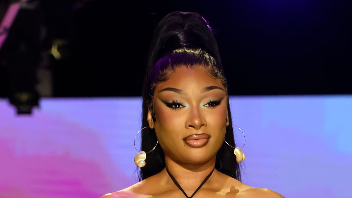 Megan Thee Stallion shows ex Klay Thompson what he's missing as she reveals revenge body in VERY tiny swimsuit