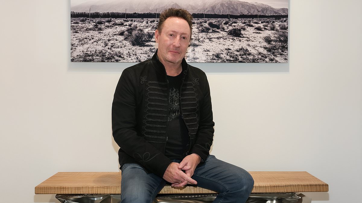 John Lennon's son Julian, 63, reveals he has been diagnosed with coronary heart disease and warns 'you never know what hidden health issues you may have'