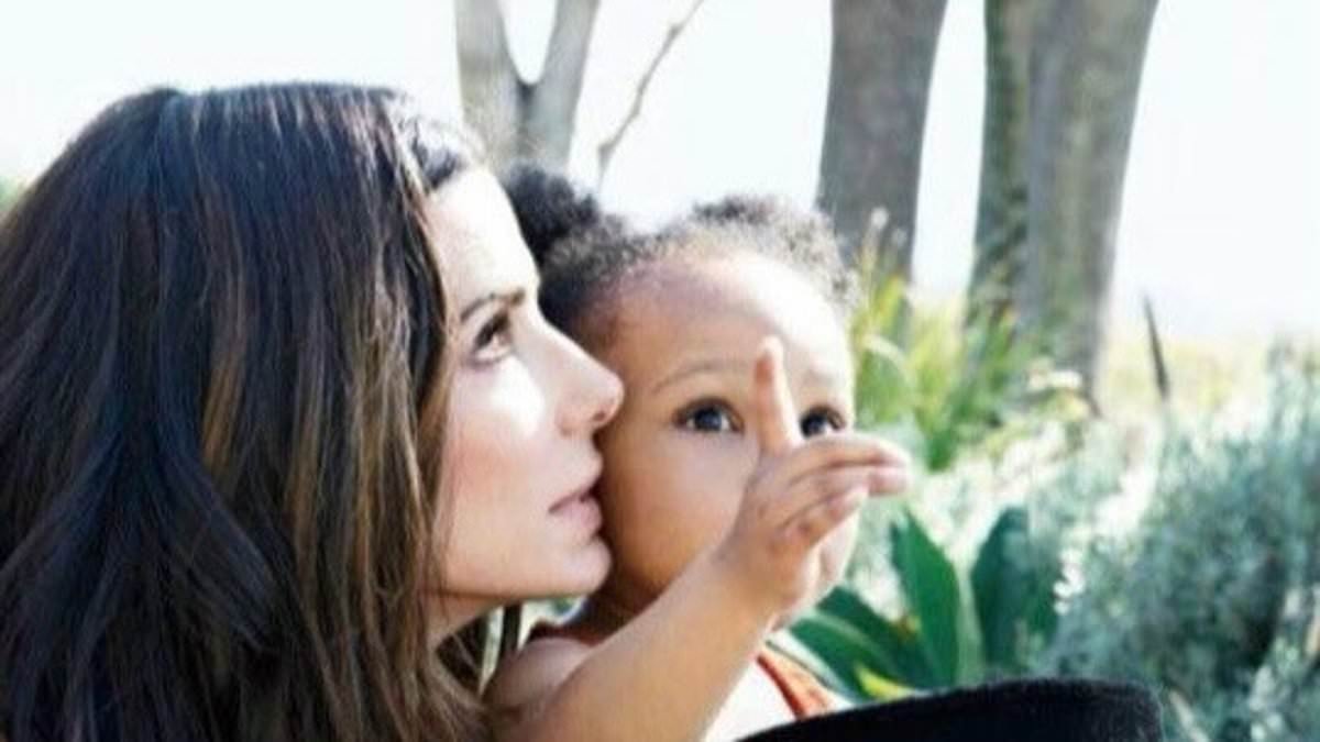 Sandra Bullock shares rare glimpse of her two children as she celebrates Mother's Day