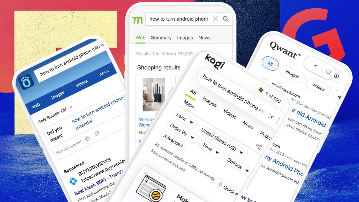 Tired of AI Overviews? I found 9 Google Search alternatives that showed me links again
