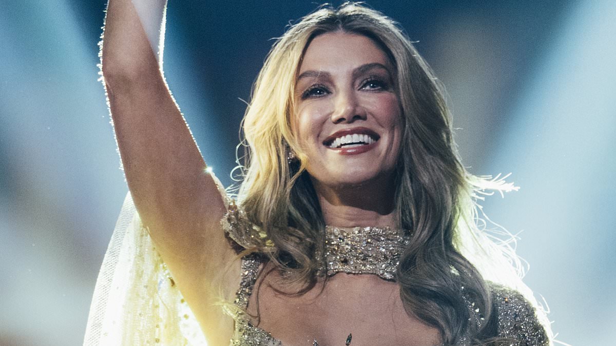 First look: Delta Goodrem's Eurovision rehearsal sparks fan frenzy as Australia emerges as surprise 2026 contender to win