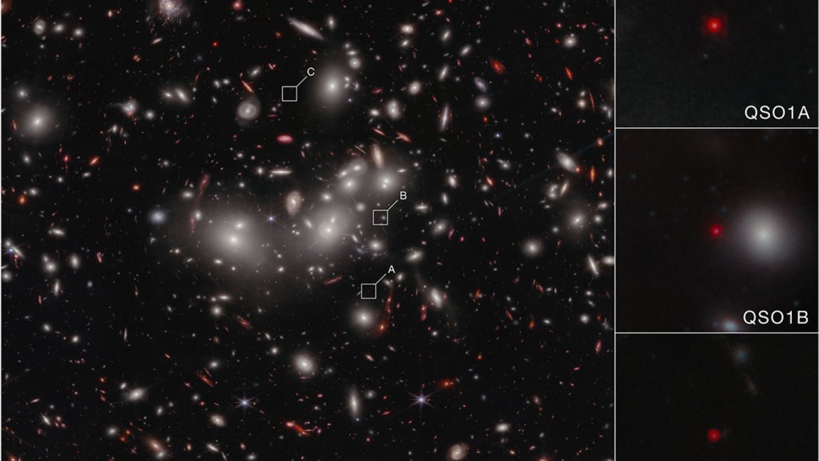 "Little red dot" in early Universe is a naked supermassive black hole
