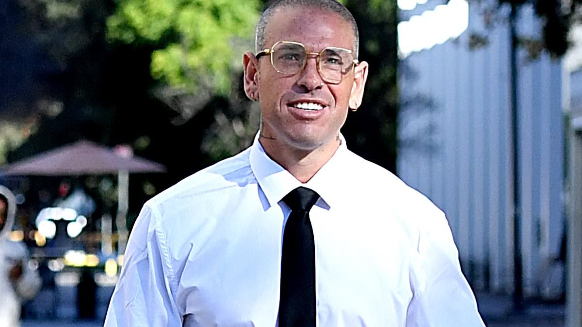Eight brutal years in an LA jail... or cushy rehab: D-Day for Australia's Next Top Model star Didier Cohen accused of 'vicious' attack on dad and stepmum - as top prosecutor tells us there will be NO mercy