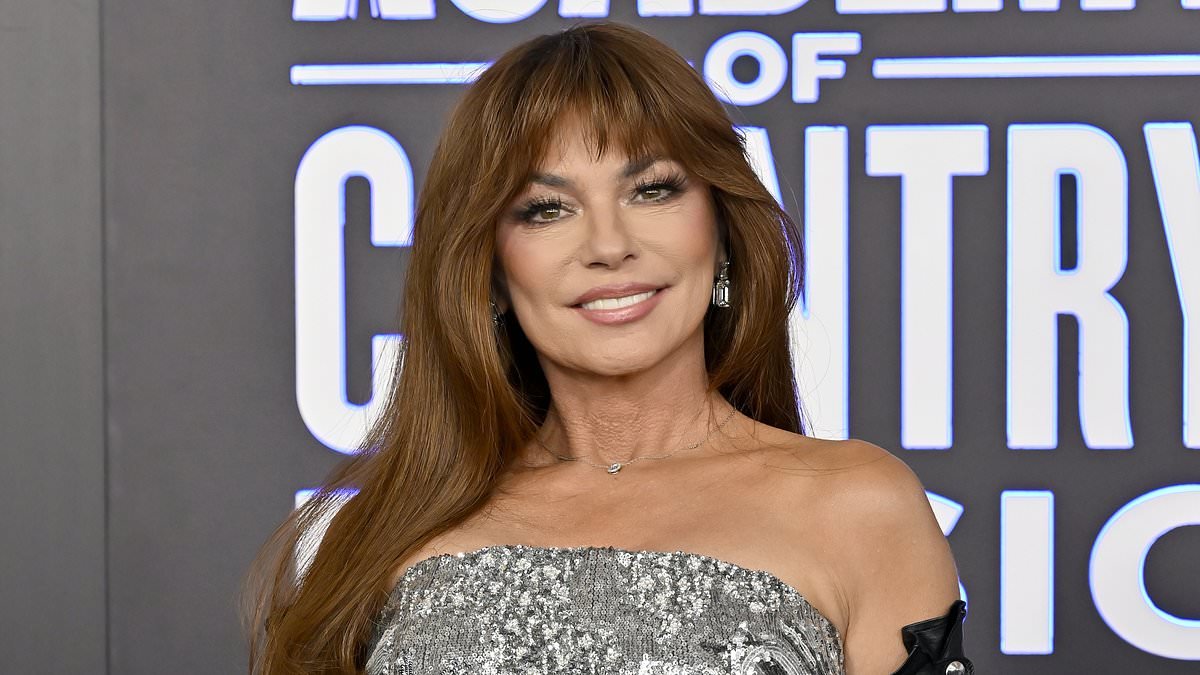 Shania Twain, 60, looks glamorous in FIVE different looks as she handles hosting duties at 2026 ACM Awards
