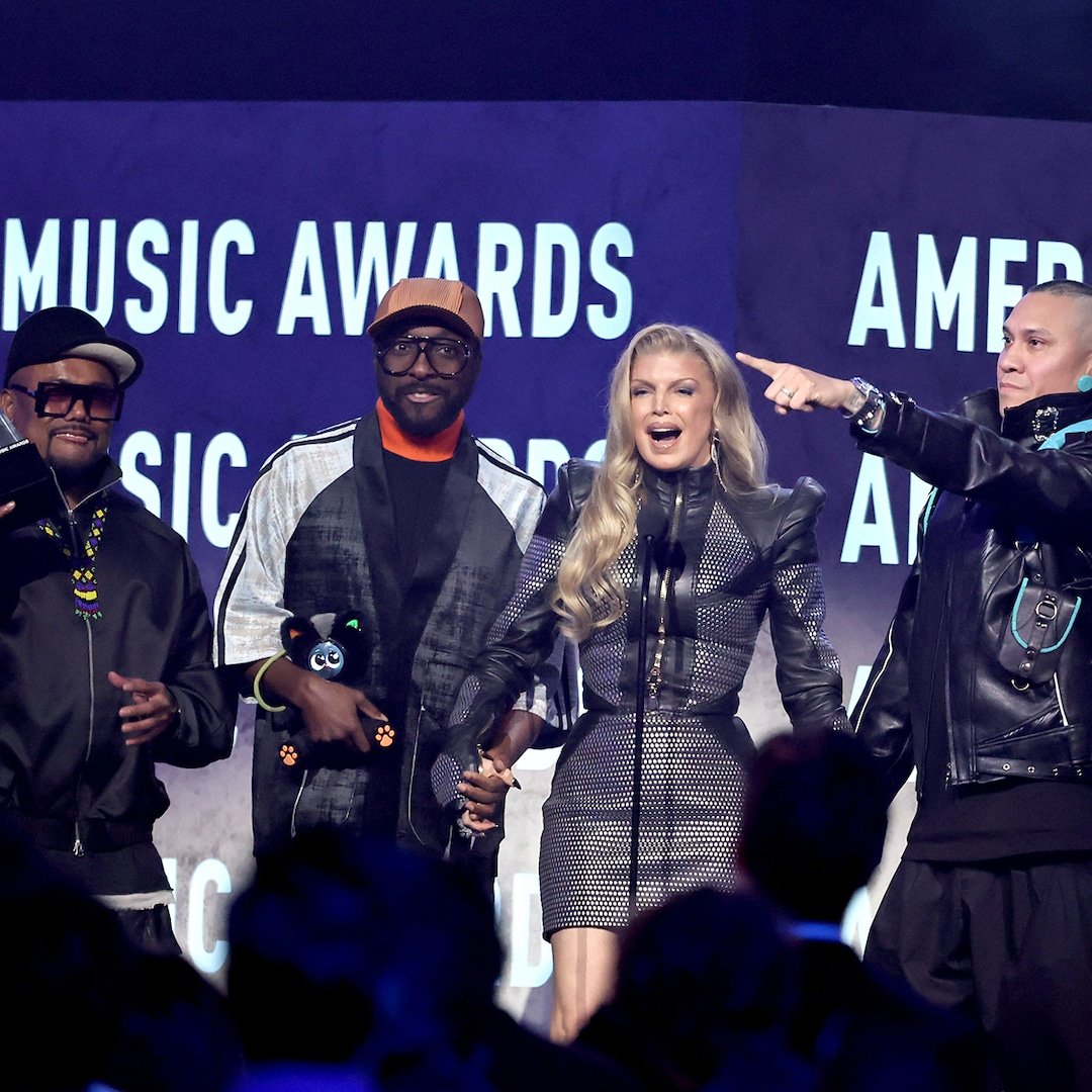 Emotional Fergie Reunites With Black Eyed Peas "Brothers" at AMAs 2026