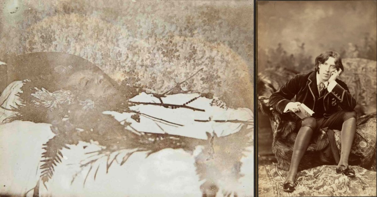 The Story Behind The Last Photograph of Oscar Wilde on His Death Bed