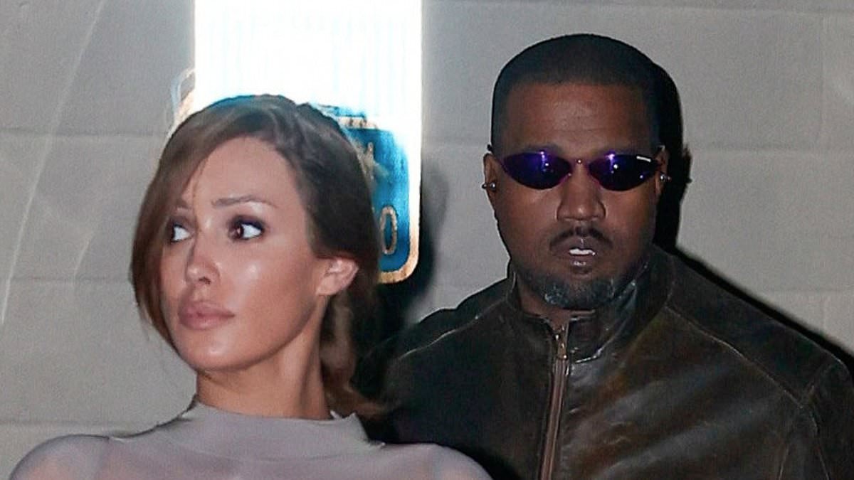 Bianca Censori goes braless in sheer thong bodysuit for racy movie date night with Kanye West