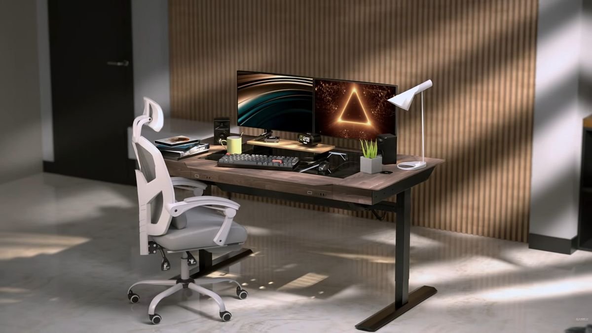 Lian Li’s new DK07 Wood motorized standing desk doubles as a dual-PC chassis with support for E-ATX systems and massive cooling setups — five new wood-finished models are available now