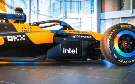Intel announces McLaren F1 partnership, will battle AMD-powered Mercedes — deal includes chips for aerodynamic analysis, vehicle-dynamics simulation, race strategy analytics, and more
