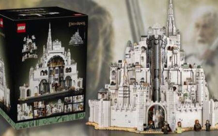 Lord Of The Rings' Epic City Of Minas Tirith Is Now A Lego Set