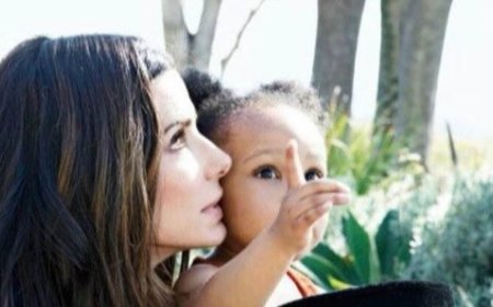 Sandra Bullock shares rare glimpse of her two children as she celebrates Mother's Day