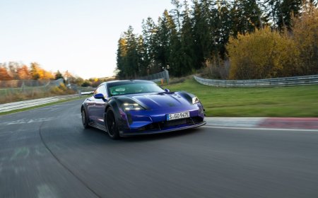 Is your Porsche Taycan too slow at the Nürbugring? You need this Manthey Kit.