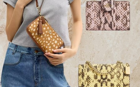 Take a Walk on the Wild Side With Coach Outlet's Animal Print Bags