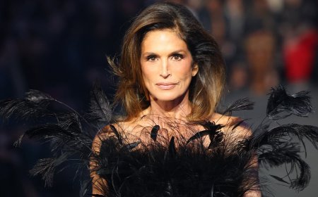LAURA CRAIK: Supermodel Cindy Crawford is back on the New York catwalk at 60