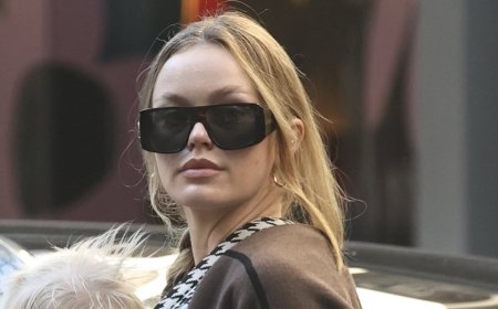 Madeline Holtznagel cuts a relaxed figure on Mother's Day in Double Bay as the model mum steps out with her baby son