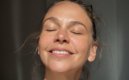 Hugh Jackman's new girlfriend appears to take a swipe at Kylie Jenner as she shares makeup-free selfie from Met Gala prep