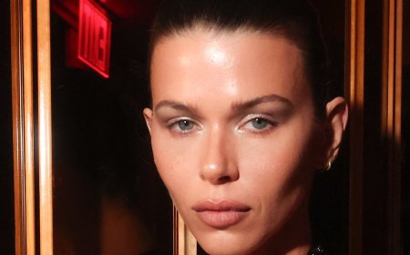 Fishbowl owner's wife and top model Georgia Fowler showcases her incredible body by stepping out braless after their brief split