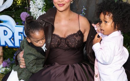 Rihanna Debuts Massive Scribble Tattoo Designed by Her 3 Kids