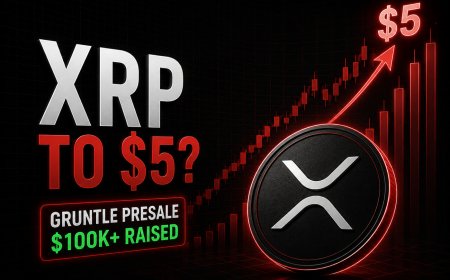 Analysts Predict XRP Price could hit $5 as Gruntle Presale Surges Past $100k Raised