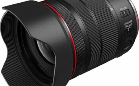 Canon Announces the RF 20-50mm f/4 L IS USM PZ, a Power Zoom for the EOS R6 V Era
