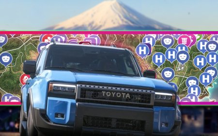 Forza Horizon 6 interactive map