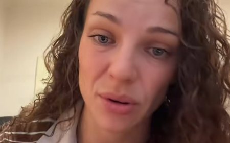 Abbie Chatfield responds to the one question everyone is asking about her 'apology' after her boyfriend Adam Hyde was booted from the US