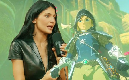 Kylie Jenner explaining Zelda: Breath of the Wild is perfect, actually