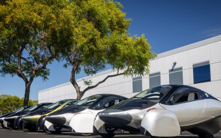 Vaporware or not? Aptera assembles its first five validation models.