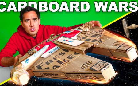 YouTuber Recreates ‘Star Wars’ with Cardboard