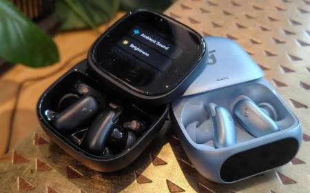 Anker's new feature-packed earbuds come in two flavors, both with screens on the case — but don't be distracted by the outside, because the exciting news is under the hood and on your phone