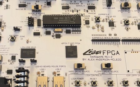 Enthusiast recreates 43-year-old Apple Lisa with FPGA board — first commercial computer with a GUI faithfully cloned with modernized machine