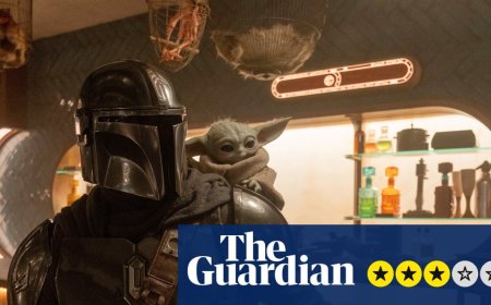 Star Wars: The Mandalorian and Grogu review – helmeted hero tangles with hateful Hutts in decent feature outing