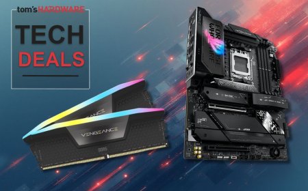 Get 32GB of Corsair Vengeance DDR5 RAM for $240 when paired with this Asus motherboard — start your AM5 PC for just $639, saving $245 in the process