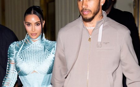 Kim Kardashian and Lewis Hamilton Step Out Hand-in-Hand for First Time
