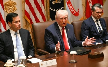 Trump meets with national security officials to discuss Iran war strategy as Strait of Hormuz crisis deepens