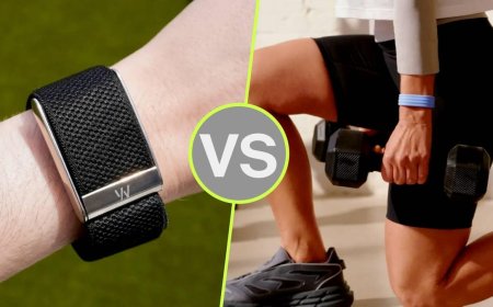 Whoop vs. Fitbit Air: I compared Google's new fitness band to the industry favorite