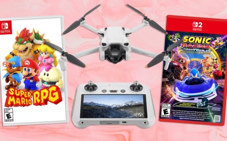 The Best Deals Today: DJI Mini 3, Sonic Racing: CrossWorlds, Super Mario RPG, and More