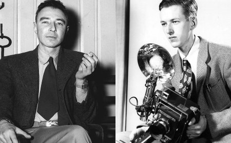 Photographer Who Took Famous Photo of Oppenheimer Honored With Statue