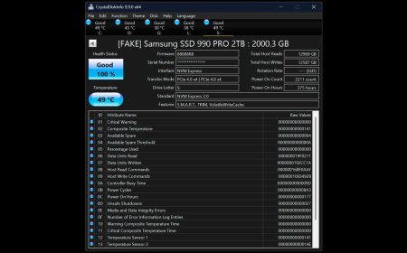 Fake Samsung SSD spotting comes to CrystalDiskInfo as AI crunch drives sophisticated counterfeit market — free open-source software can flag clones by checking firmware, PCI Vendor ID