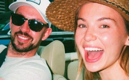 Georgia Toffolo and husband James Watt jet off to France on luxury holiday saying they need 'time together more than ever' after BrewDog collapse - as she flaunts her £10 Vinted handbag
