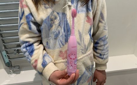 According to my six-year-old, the Ordo Squishmallows Sonic Kids Battery Toothbrush is a big success — and it's more eco- and wallet-friendly than many other kids' brushes out there