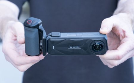 I tried my favorite 360 action camera as a point-and-shoot with this grip accessory — here’s what I learned