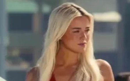 Brooks Nader and Livvy Dunne sizzle in iconic red swimsuits in first-look Baywatch reboot teaser