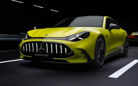 Mercedes’ electric AMG GT 4-door coupe can go 0-60 in 2 seconds
