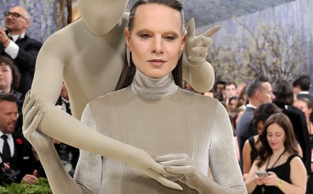 Jordan Roth Transforms Into a Sculpture in Must-See Met Gala Look