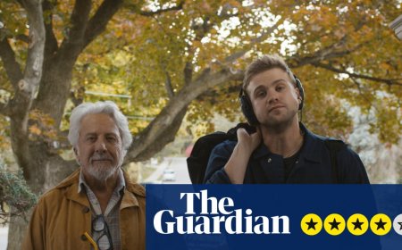Tuner review – Leo Woodall and Dustin Hoffman in sweet harmony in safe-cracking thriller