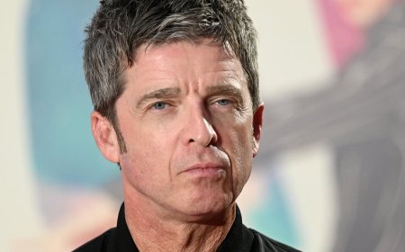 Noel Gallagher, 58, 'sparks romance rumours as he steps out for date night with events boss Nina Johnson, 28, who is 30 years his junior' - two months after split from Sally Marsh, 39